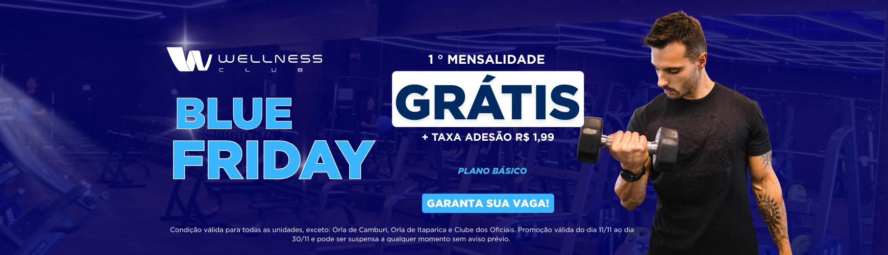 blue friday - plano básico - 30/11